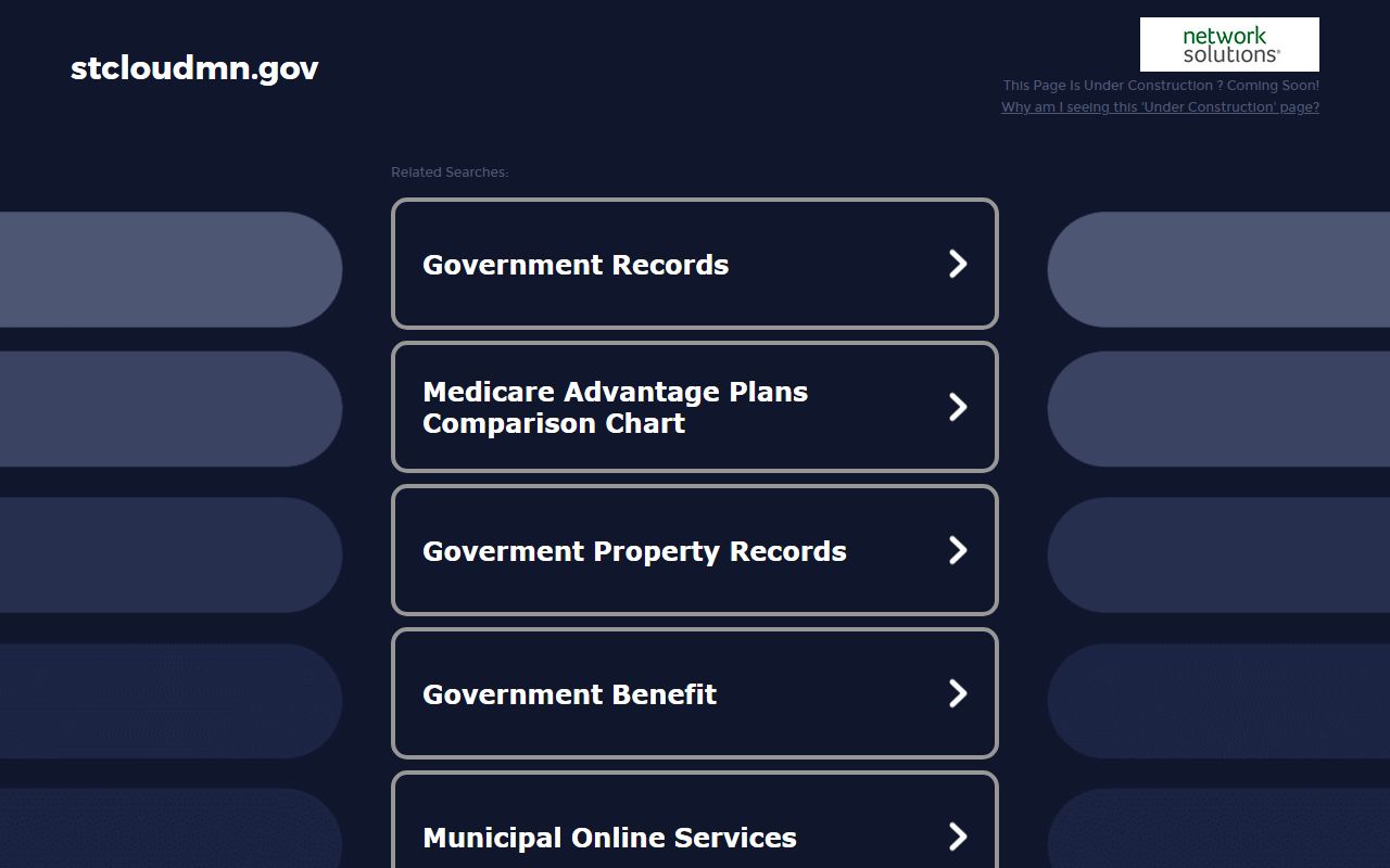 St. Cloud Minnesota city homepage - St. Cloud death index reference