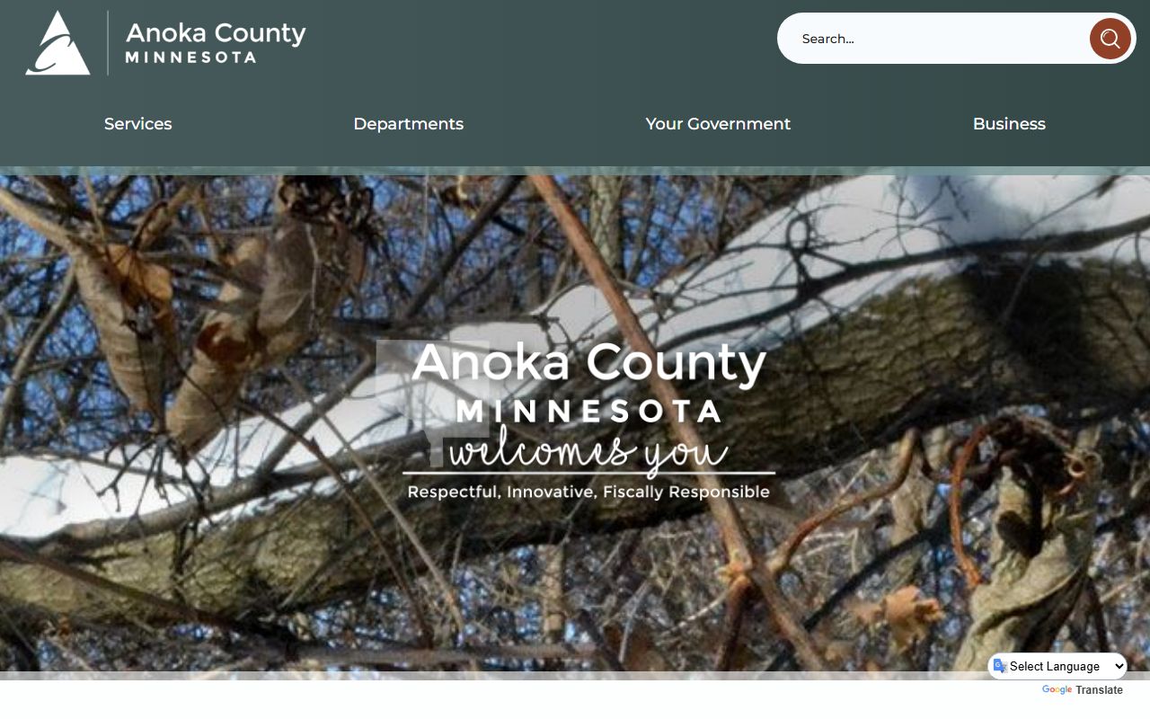 anoka county death index county government center website