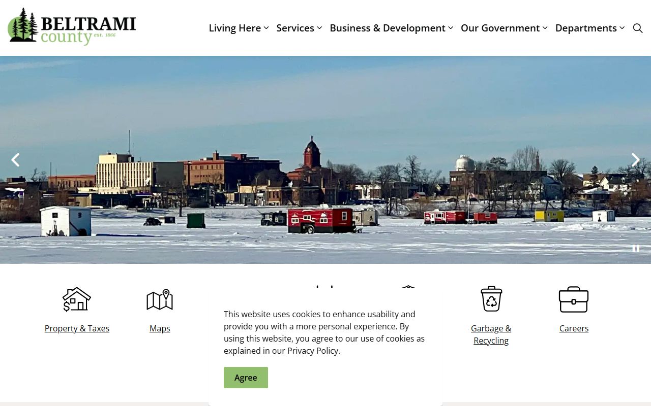 beltrami county death index county website