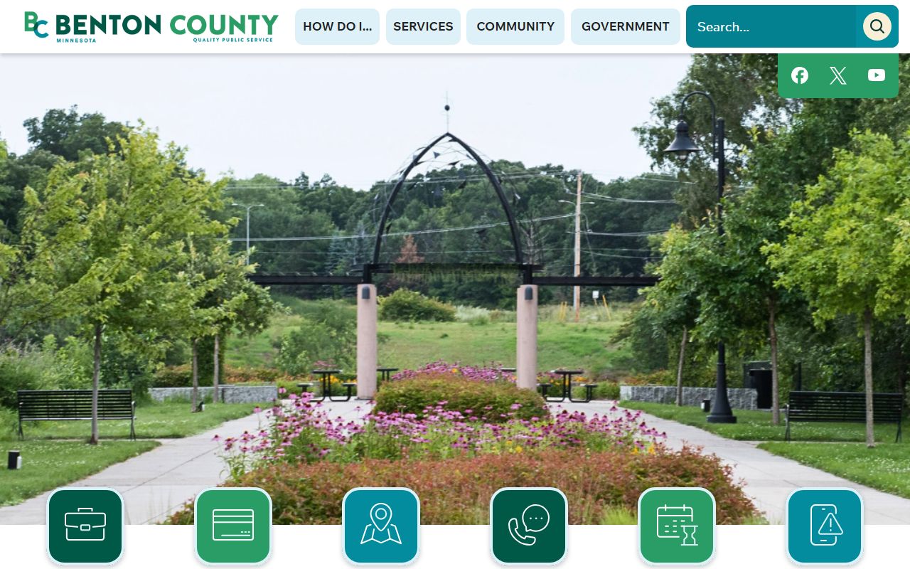 benton county death index county government website