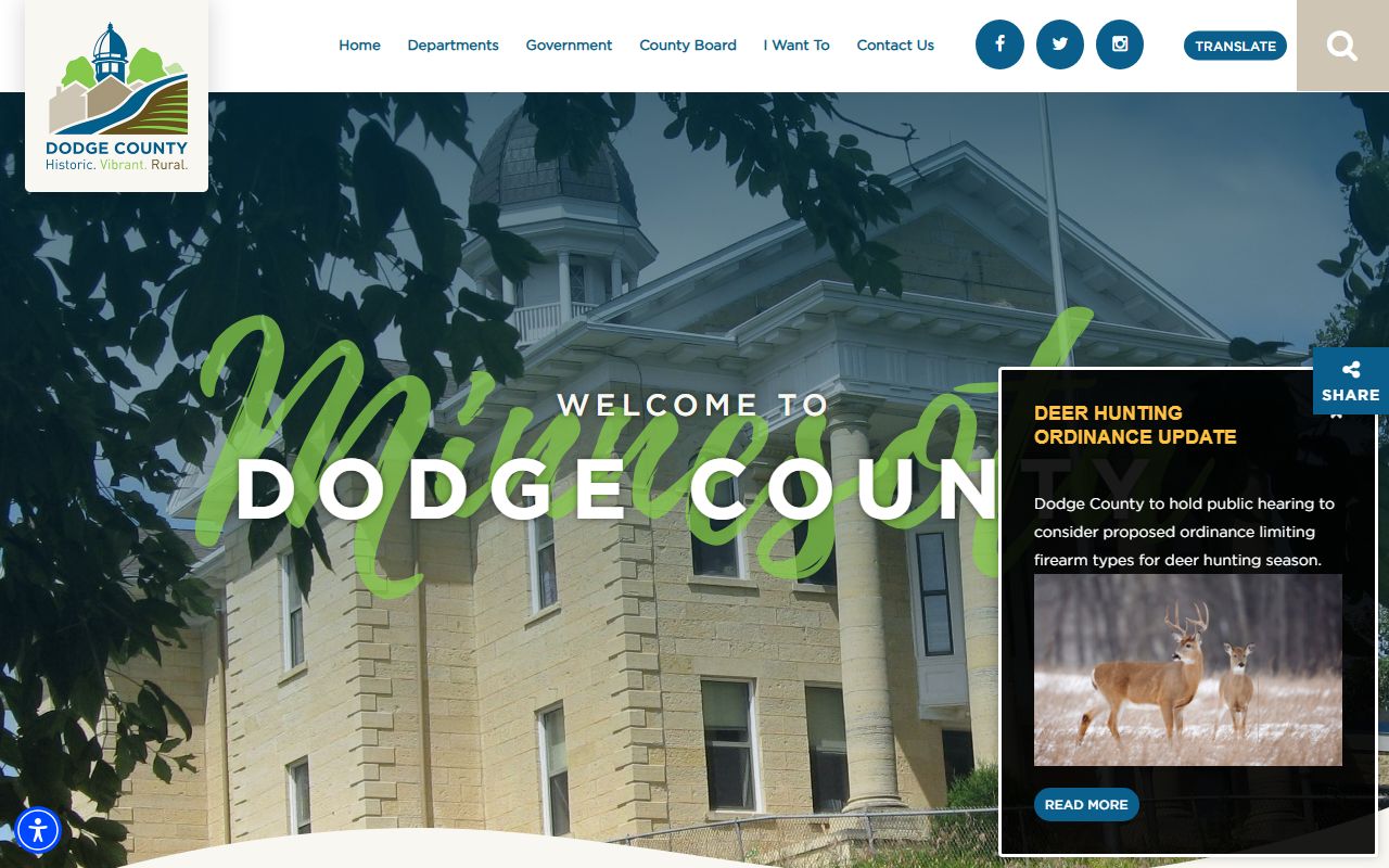 dodge county death index official county website