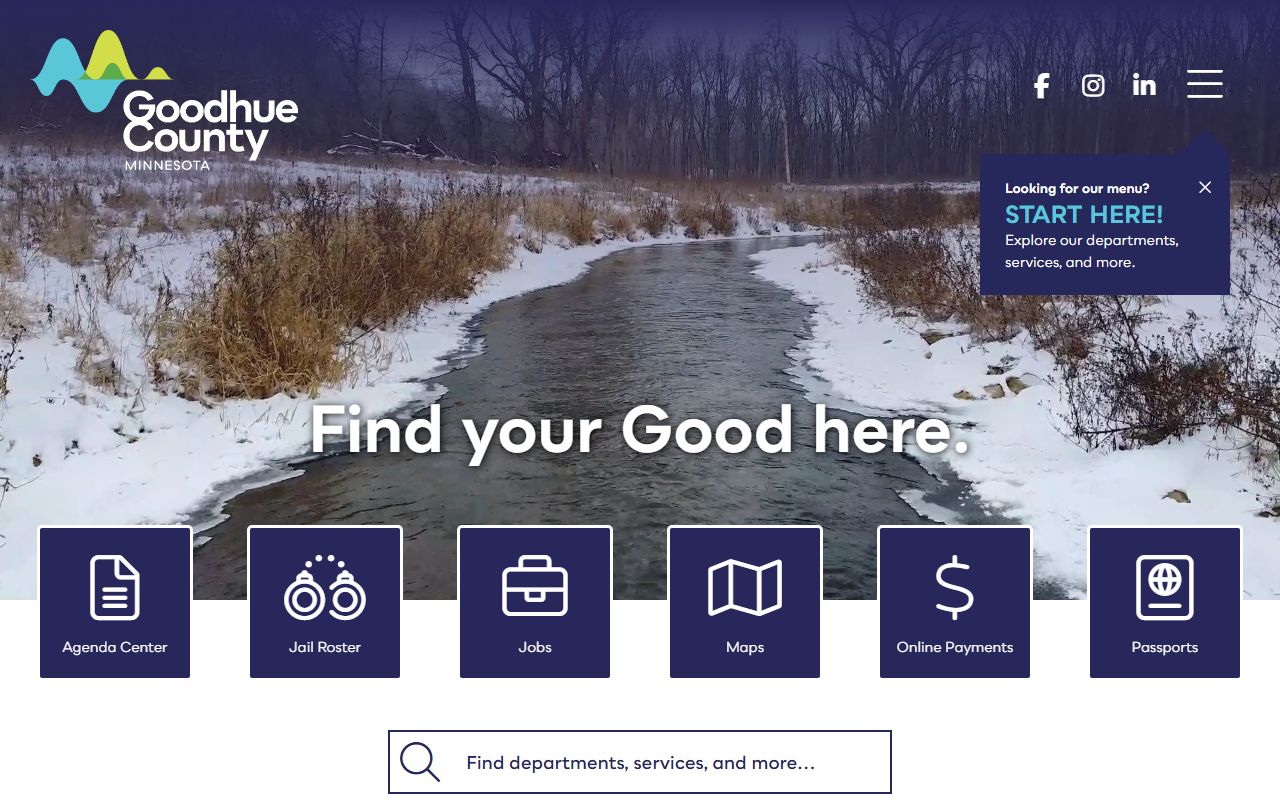 goodhue county death index official county website