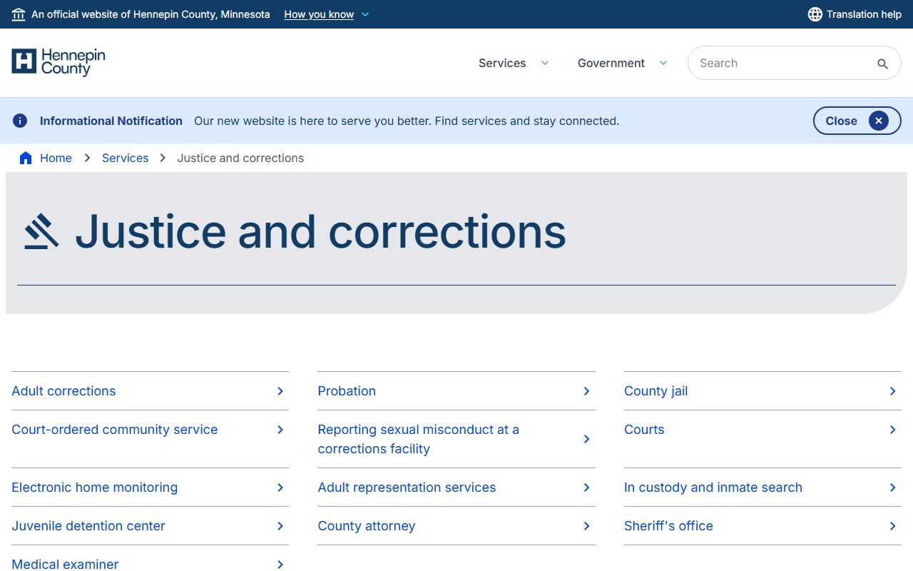 Hennepin County Medical Examiner information page for Minneapolis death records