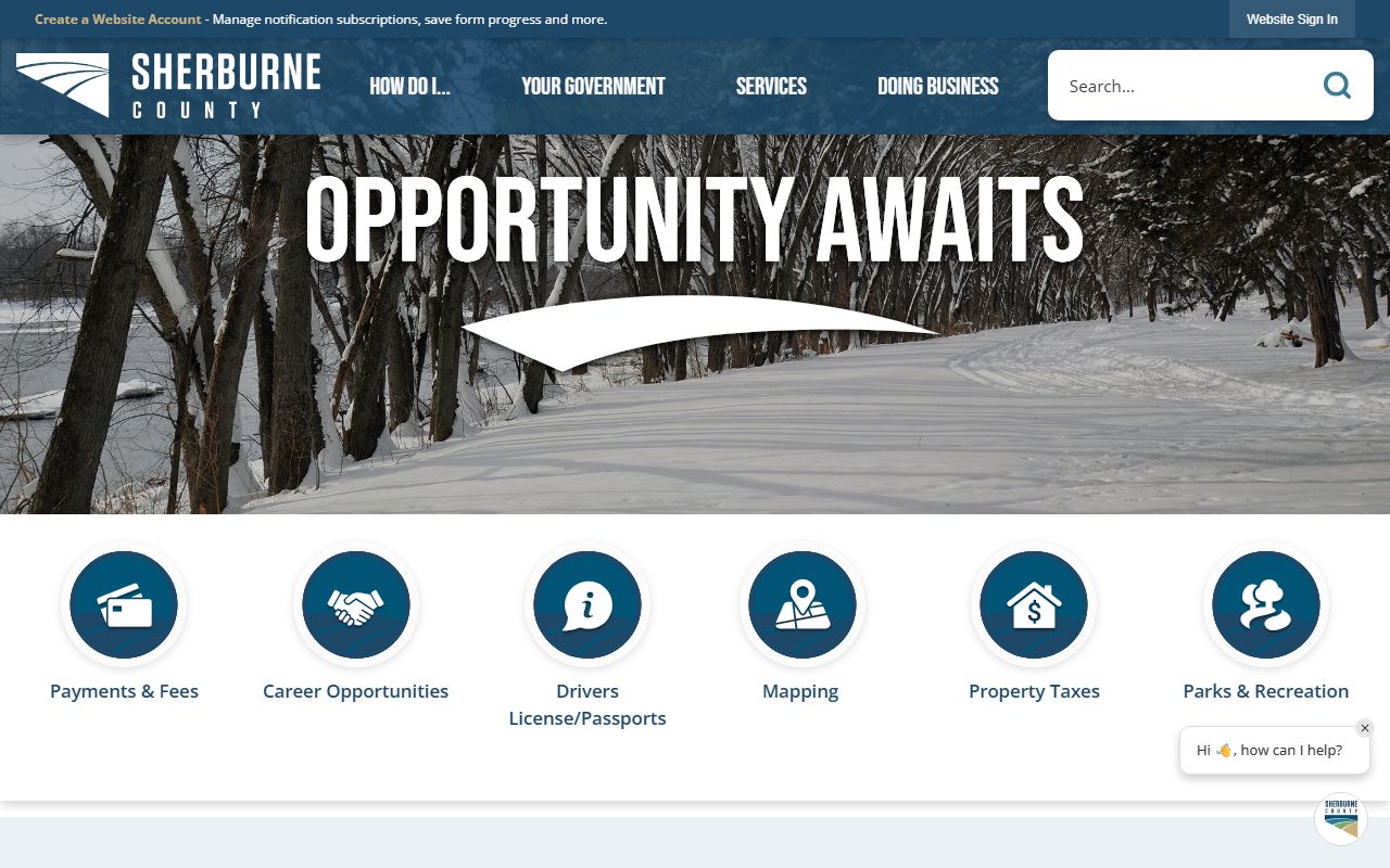 Minnesota Department of Health death records portal for Sherburne County