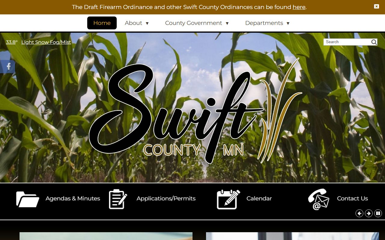 Swift County official website