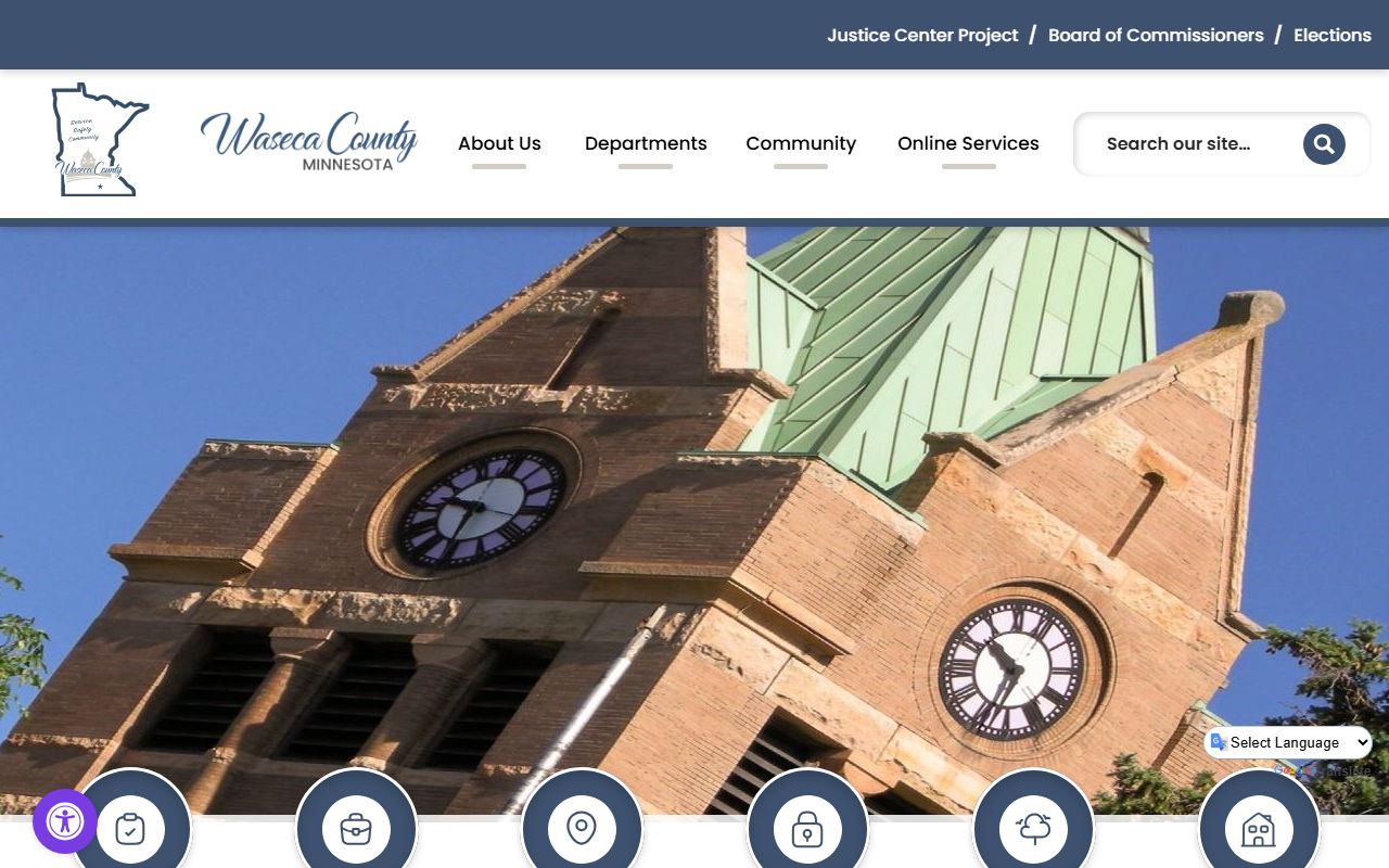 Waseca County official website
