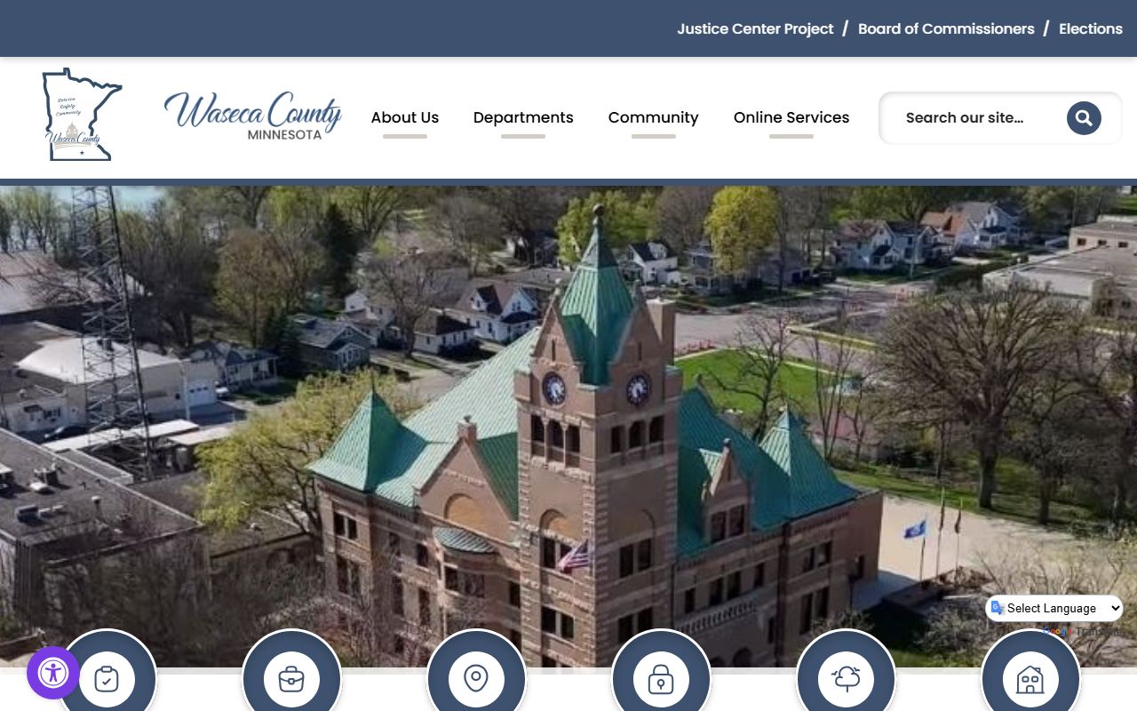 Minnesota Department of Health death records page